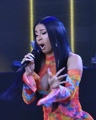 Live concert by Cardi B