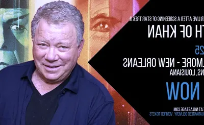 William Shatner Live After a Screening of Star Trek II: Wrath of Khan